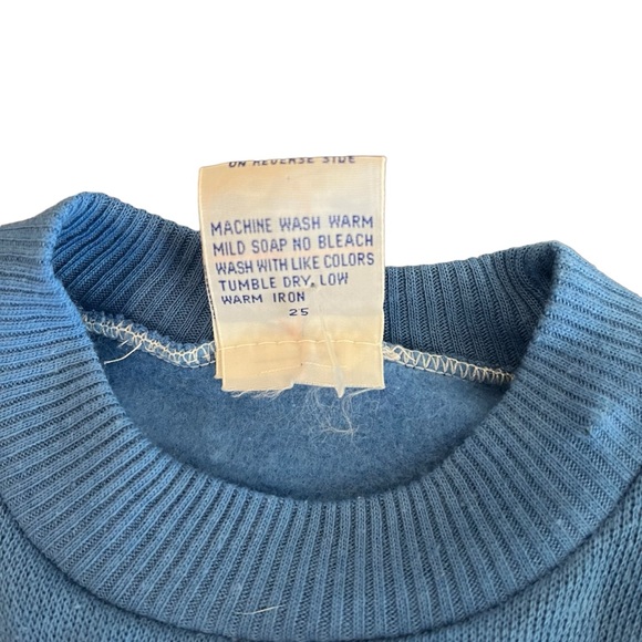 Vintage kids 18 month bow tie bunny color block sweatshirt Bette’s Girls - Picture 7 of 9